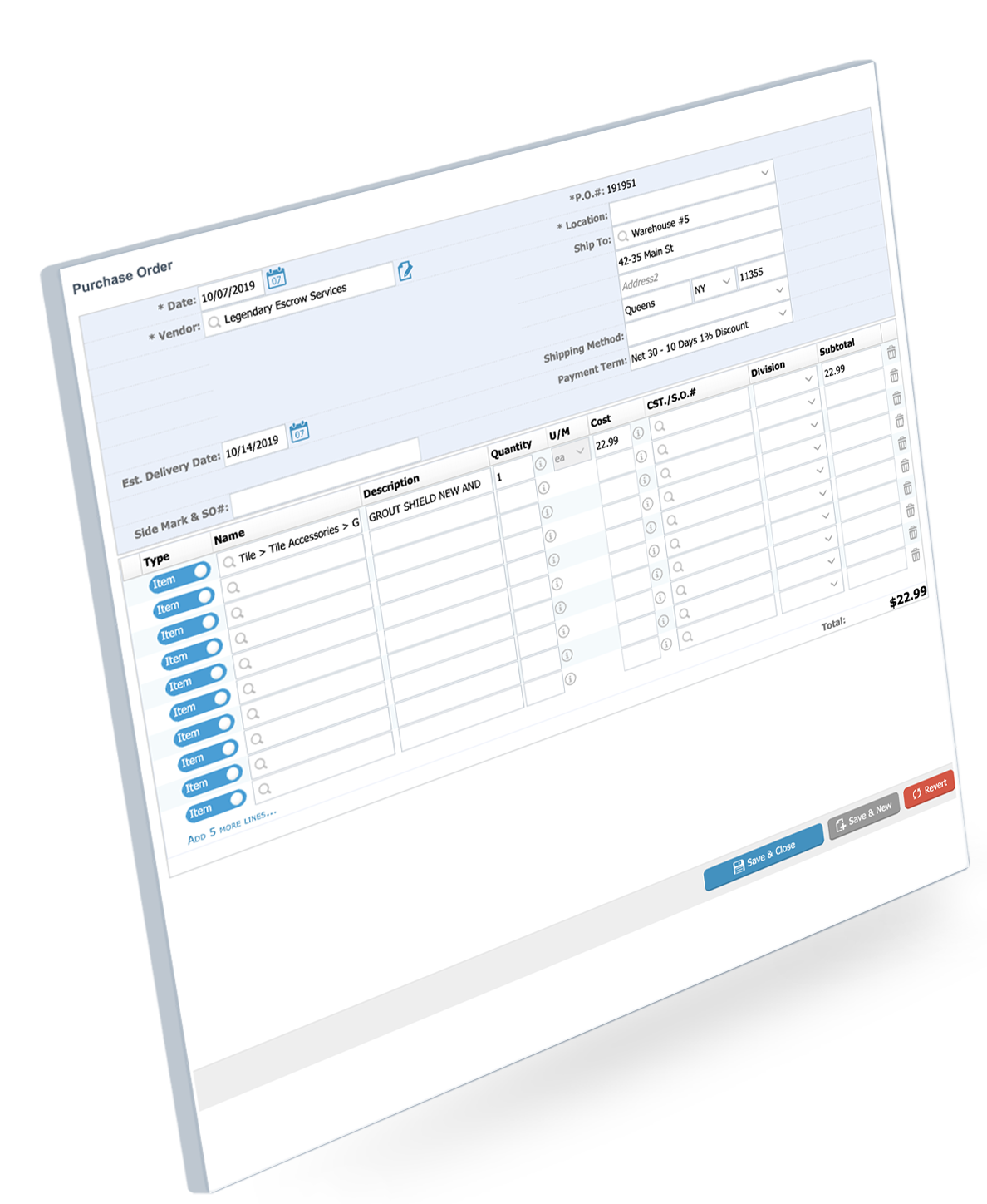 Inventory Management