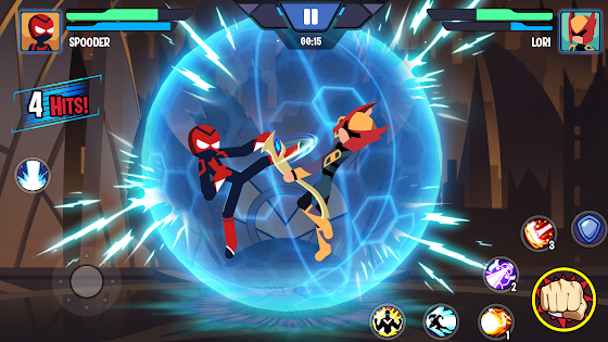 Super Stickman Heroes Fight