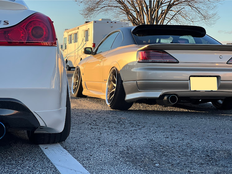シルビアの今年最後の洗車・来年もよろしくお願いします・今年もあとわずか・ドライブ・いいね＆フォロー＆コメントありがとうございますに関するカスタム事例の投稿画像1枚目