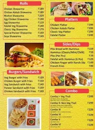 GR's Kitchen menu 2