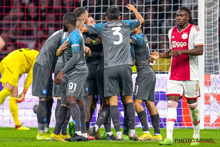 🎥 Frustrés, les joueurs de l'Ajax refusent d'échanger leurs maillots avec ceux du Napoli 