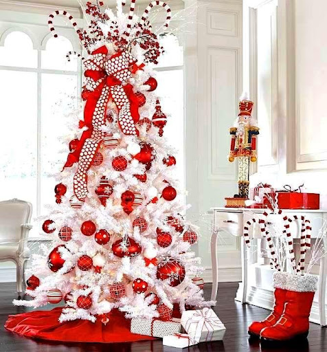 White Christmas Tree