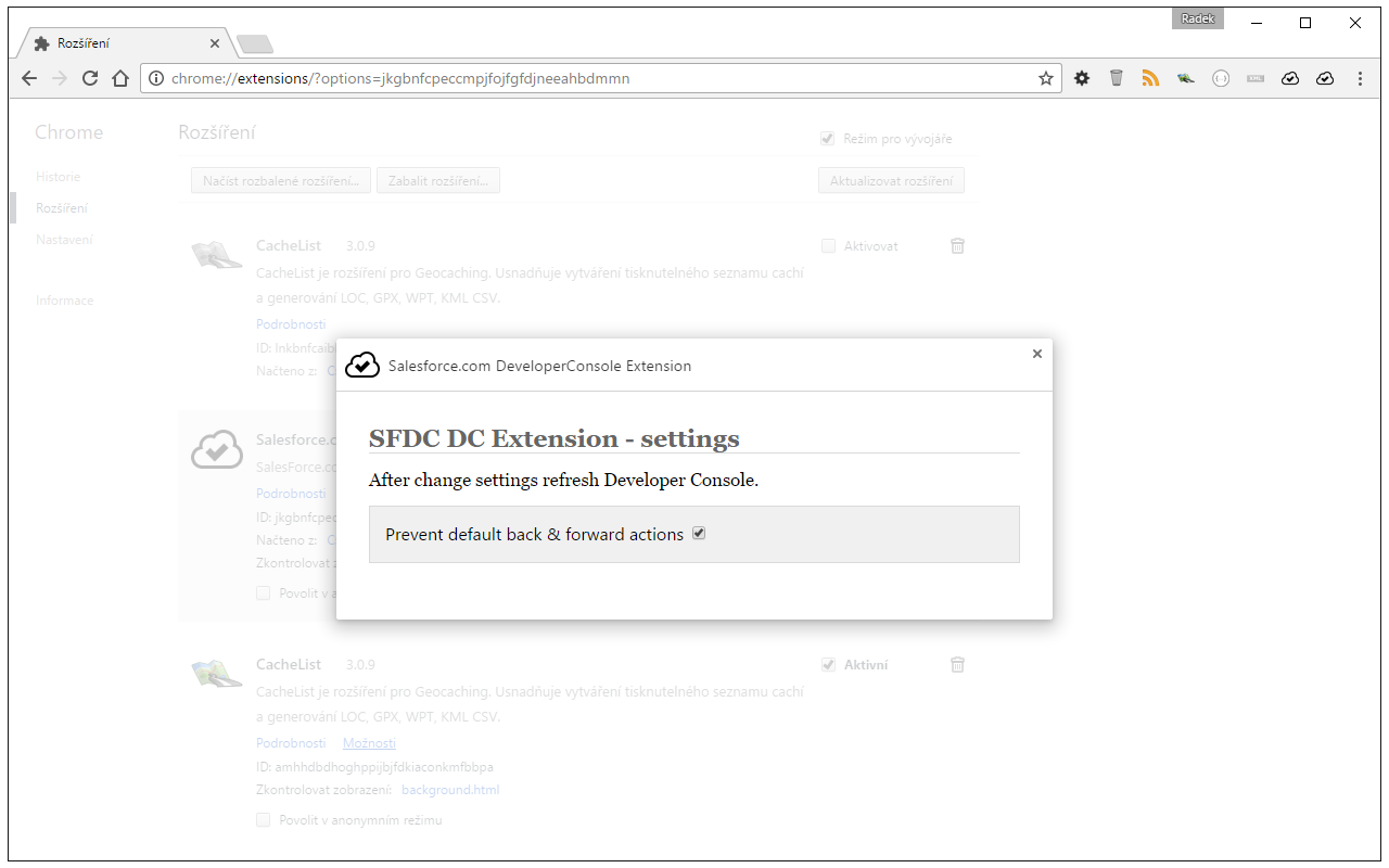 Salesforce.com Developer Console Extension Preview image 2