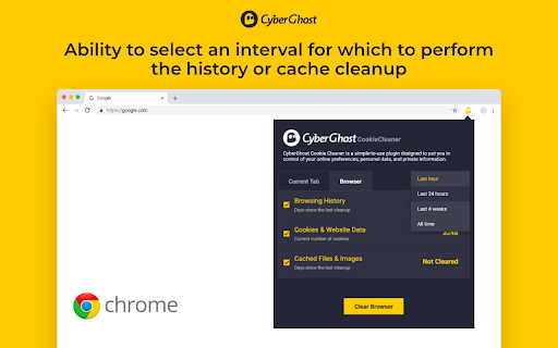 CyberGhost Cookie Cleaner