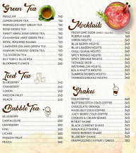 Chai Fusion menu 2