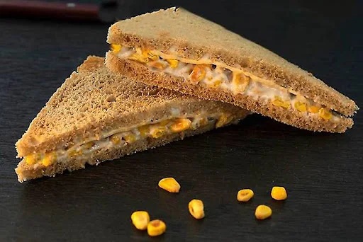 American Creamy Corn Sandwich