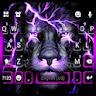 Lightning Neon Lion Keyboard T icon