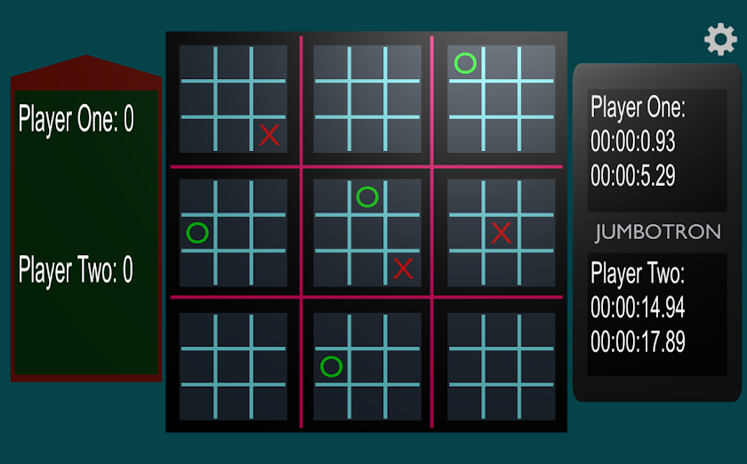 3D Noughts and Crosses Screen 2