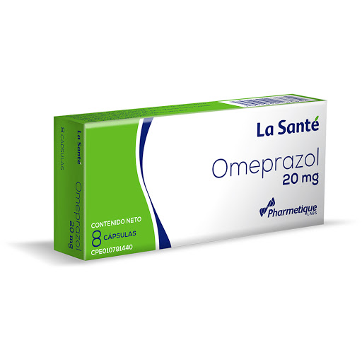 Omeprazol 20 mg La Santé Caja x 8 Cápsulas   