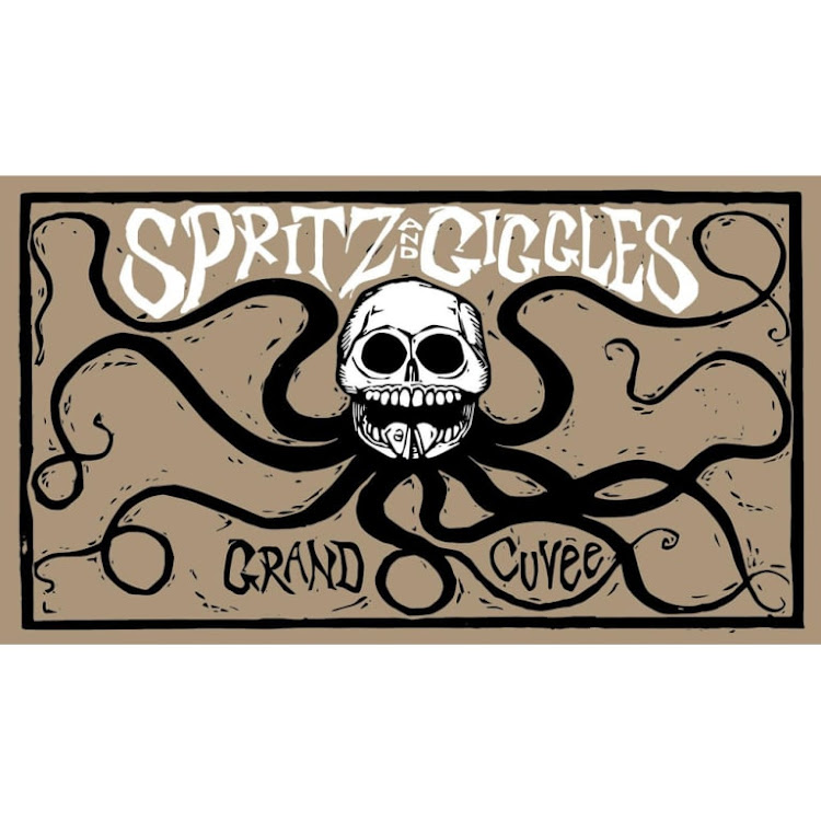 Logo for Chronic Cellars Spritz And Giggles California Sparkling Wine