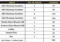 Naadbramha Idli menu 1