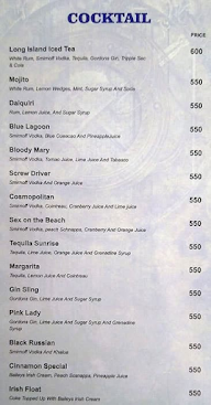 Cinnamon Kitchen Restaurant & Bar menu 5