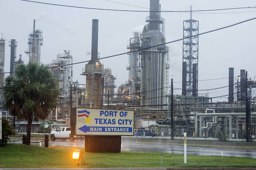 A refinery near Texas City in Texas, the US. Picture: BLOOMBERG