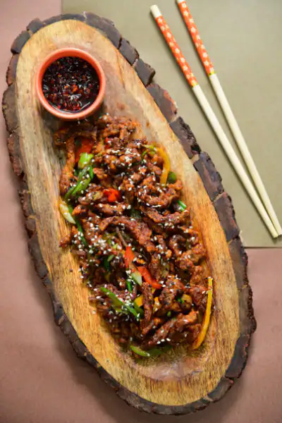 Crispy Congee Lamb