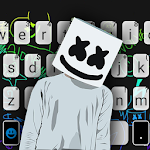 Cover Image of Herunterladen DJ-Musik-Gekritzel-Tastatur-Thema 1.0 APK