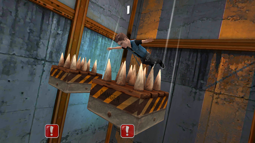 Justin Falling Pop Star Screen 2