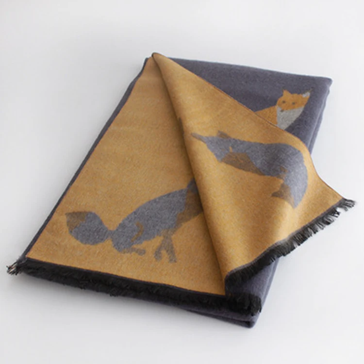 Title 2, Modieuze dames dikke warme jacquard sjaal