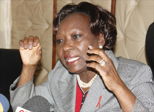 Nominated Senator Beth Mugo.