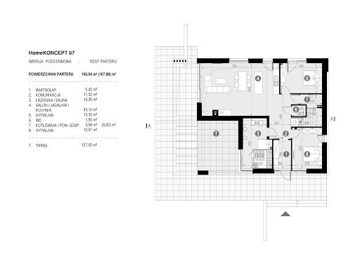 Koncept-67 - Rzut parteru