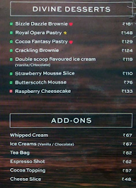 Cafe Coffee Day menu 2