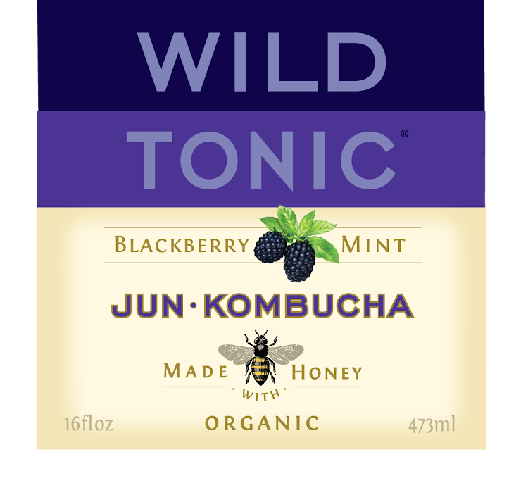 Logo of Wild Tonic Blackberry Mint Jun Kombucha