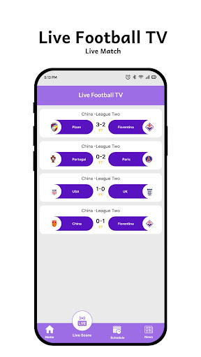 Screenshot Live Football TV HD Streaming