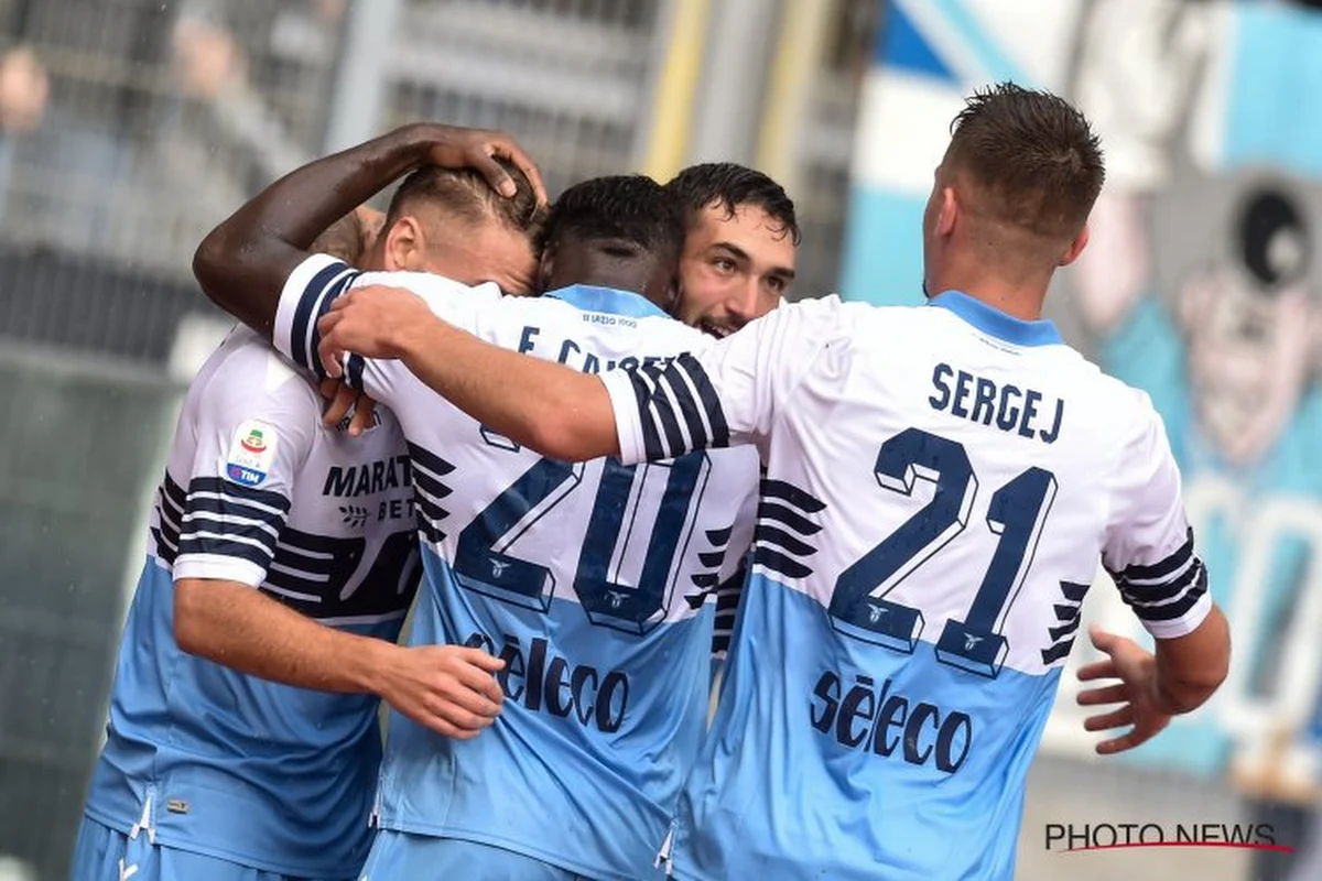 La Lazio l'emporte et recolle au wagon de tête