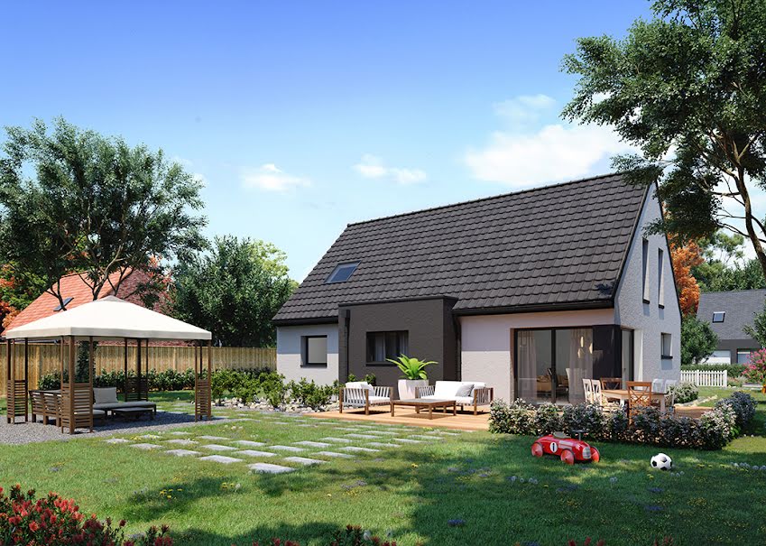 Vente maison neuve 5 pièces 121.25 m² à Belle-Eglise (60540), 355 500 €