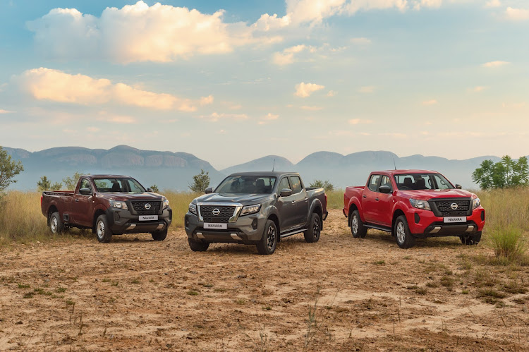 The new 2021 Nissan Navara range.