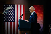 Biden's focus on the subject, even if the legislation fails, enables him to rally Democratic voters as his party works to maintain control of Congress in the 2022 midterm elections. Photographer: Michelle Gustafson/Bloomberg