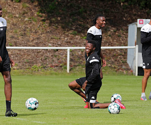 📷 Fort courtisé, Nurio était de retour à l'entraînement avec le Sporting de Charleroi 