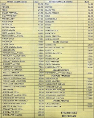 Saravana Bhavan menu 2