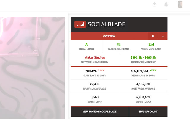 Social Blade Preview image 4