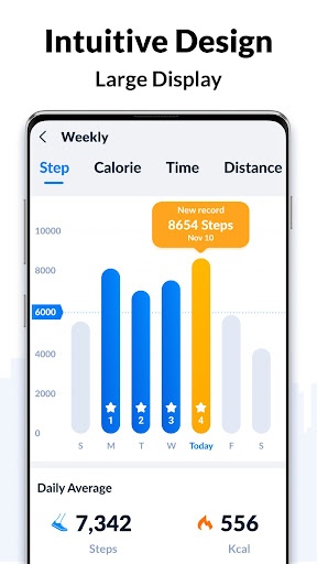 Screenshot Step Tracker - Pedometer