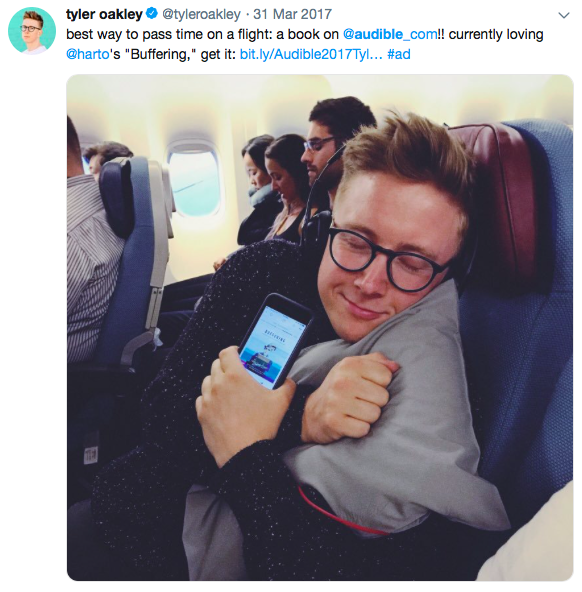 influencer marketing Tyler Oakley 