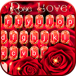 Cover Image of Download Rose Love Keyboard Theme 1.0 APK