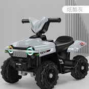 Xe Máy Điện 4 Bánh Đạp Ga Cho Bé Mẫu Mới Có Đèn Nhạc Phù Hợp Các Bé 2 - 5T