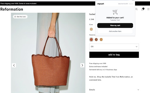 mycart screenshot 2