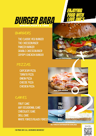 Burger Baba menu 1