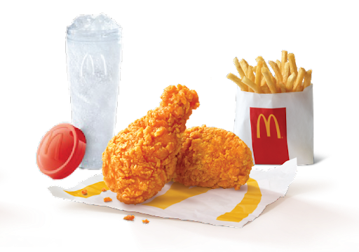 McSpicy Chicken Wings- 2 Pcs + Sprite + Fries (R)