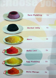 A Gantea menu 1