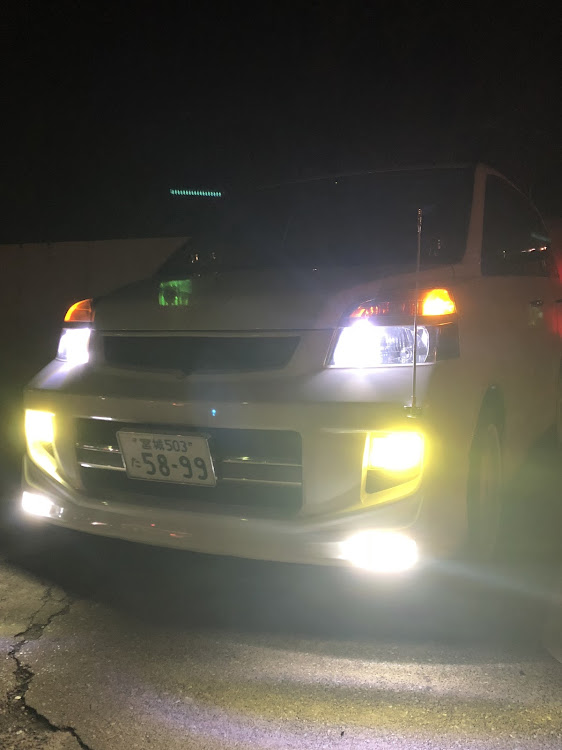 ヴォクシーのDIY・AZR60G/AZR65G・ヴォクシー・リアハーフスポイラーに関するカスタム事例の投稿画像2枚目