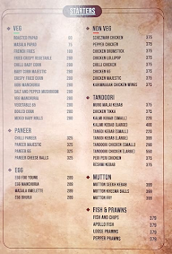 Wild Hearts Pub menu 1