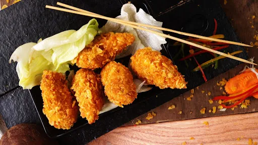 Karare Chicken Cheese Momo (5 pcs)