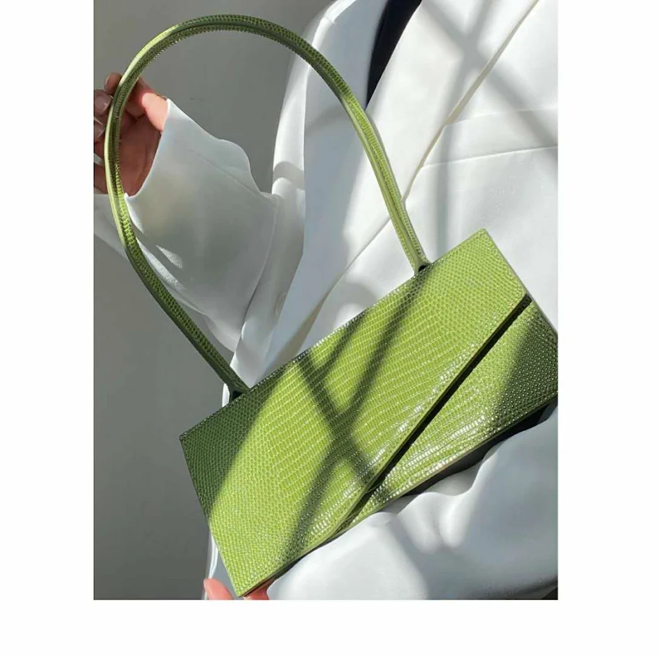 Retro Patroon One-Shoulder Baguette Tas – De Perfecte All-match Tas – Combineert Stijl en Functionaliteit, Ideaal voor Elke Gelegenheid