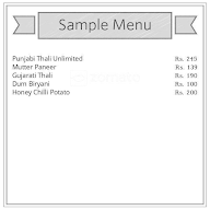 Krishna Stores menu 1