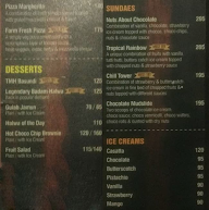 Bliss Restaurant - Taj Mahal Hotel menu 5