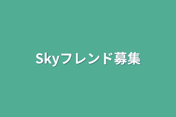 Skyフレンド募集