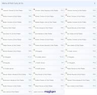 Roti Curry & Co menu 1