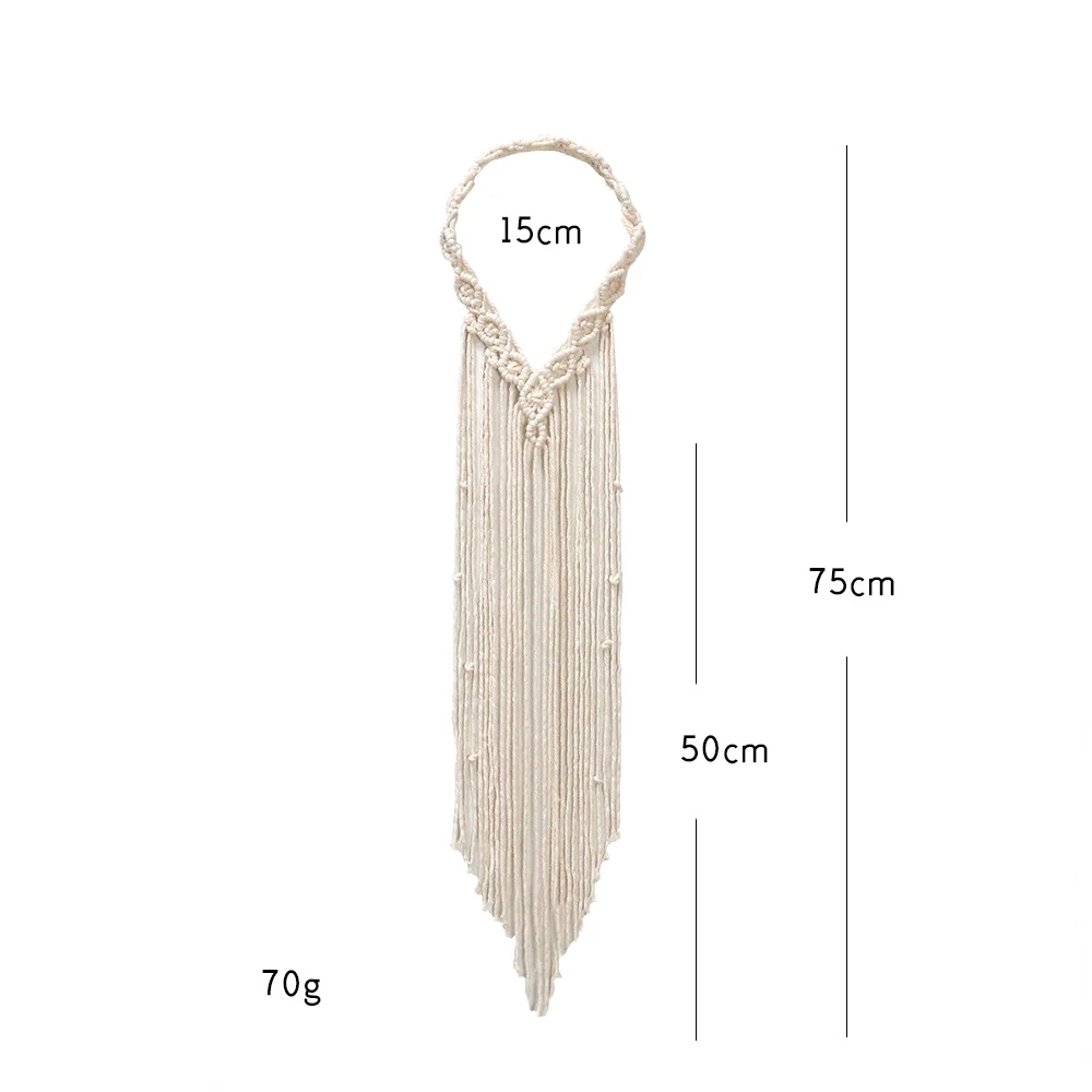 Title 1, Neues Boho handgeflochtenes Haarband aus Baumwo...